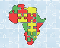 African countries wordsearch