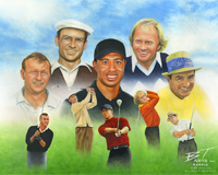 Golf legends wordsearch