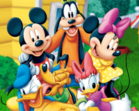 Mickey and friends wordsearch